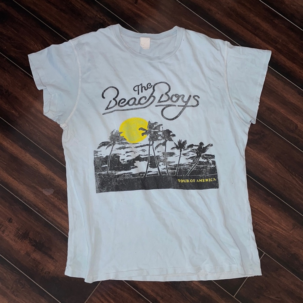 MadeWorn Light Blue Beach Boys Tee